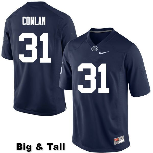 NCAA Nike Men's Penn State Nittany Lions Shane Conlan #31 College Football Authentic Big & Tall Navy Stitched Jersey OFQ4098RH